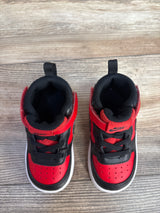 Nike Court Borough Mid 2 TD 'Black University Red' sz 6c