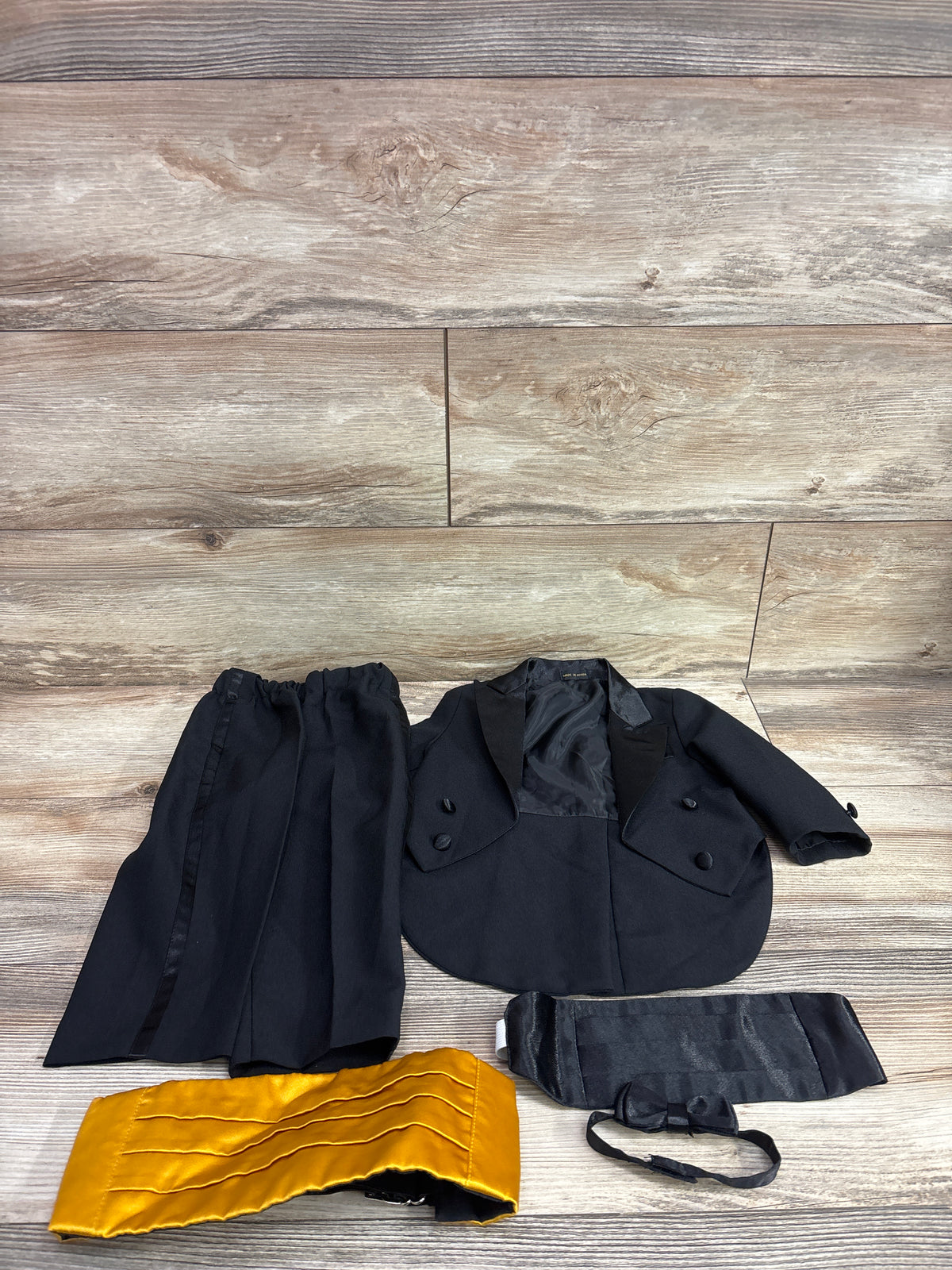 Cole by Sweet Kids 4pc Suit Set Black sz 6-12m