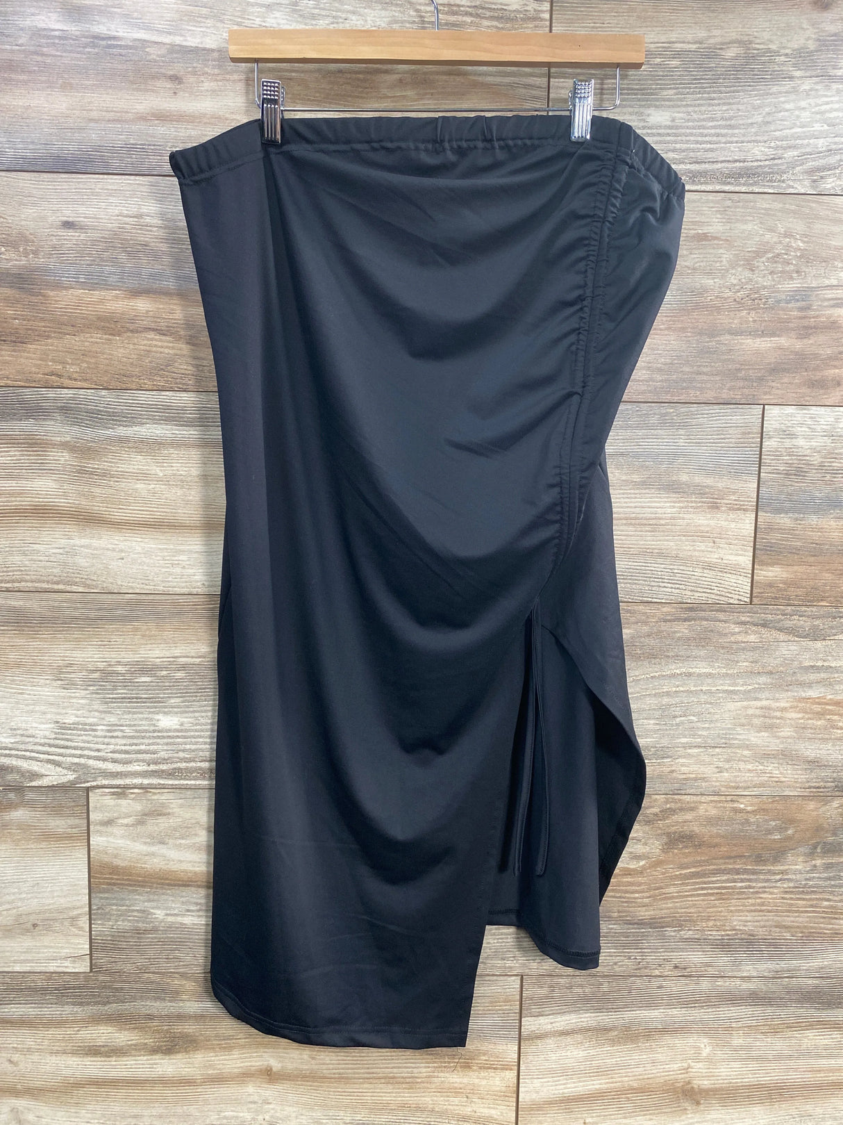 Shein Maternity Drawstring Skirt Black sz XXL