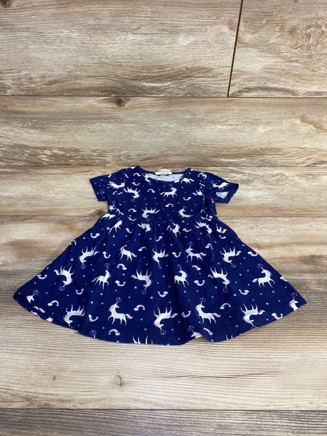 Emma & Elsa Unicorn Dress Blue sz 2T - Me n Mommy To Be