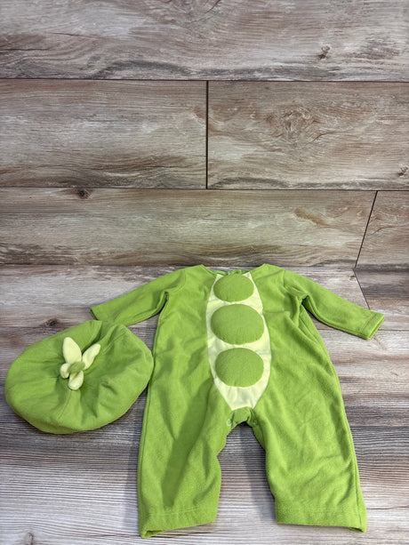 Pottery Barn 2pc Pea Costume Green sz 3-6m - Me n Mommy To Be