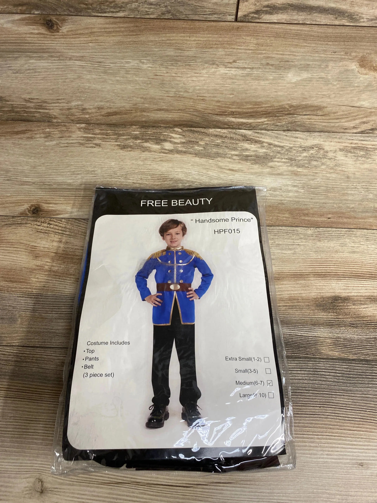 Free Beauty Handsome Prince Costume sz 6-7