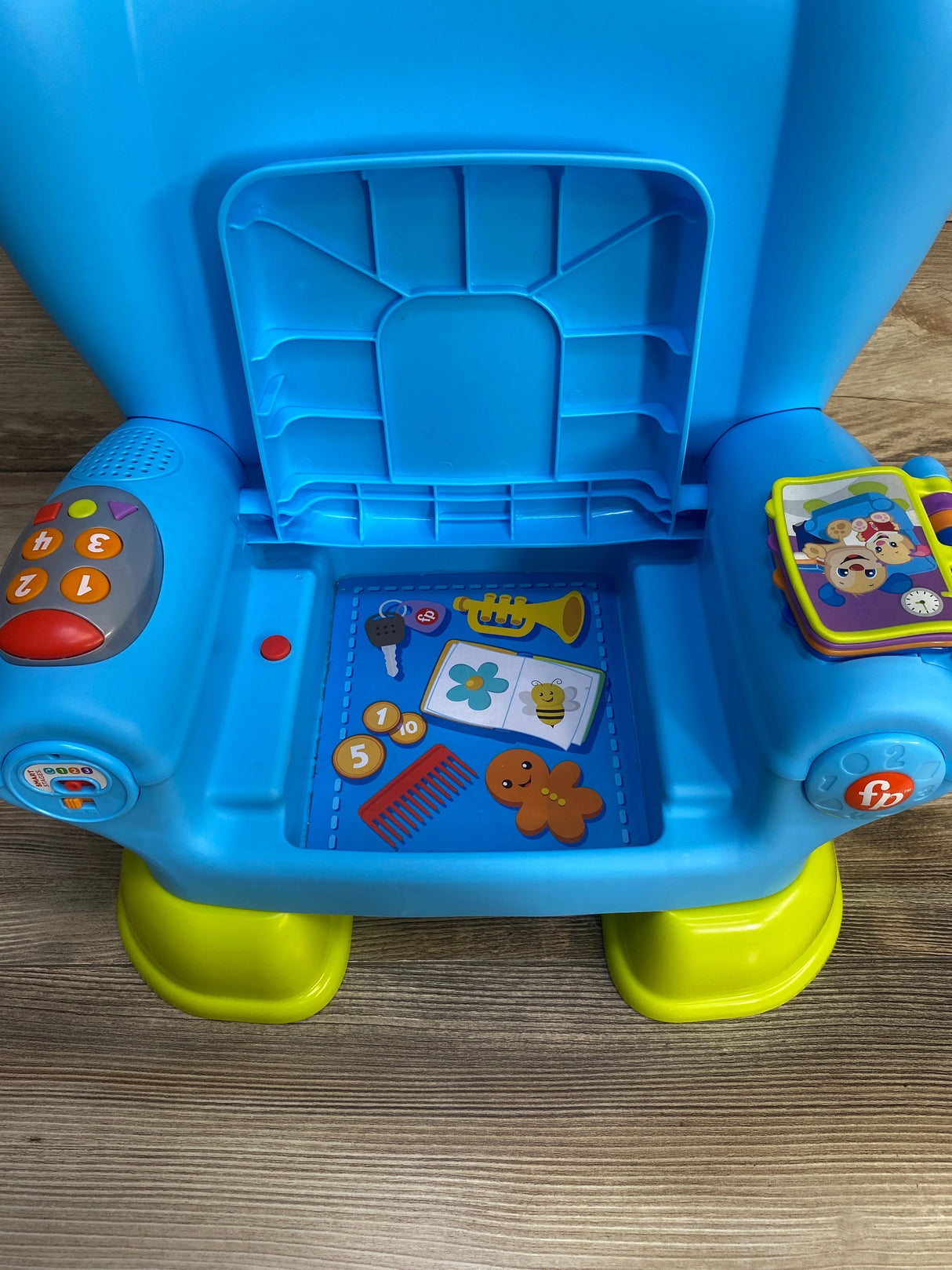 Fisher Price Smart Stages Laugh & Learn Chair Blue