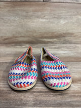 Woven Espadrille Flats Beige sz 7c