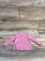 Baby Gap Ribbed Long Sleeve Shirt Pink sz 6-12m
