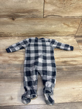 PL Baby Plaid Blanket Sleeper Grey sz 3m