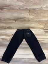 Armani Junior Mixed Media Jogger Pants Black sz 4T