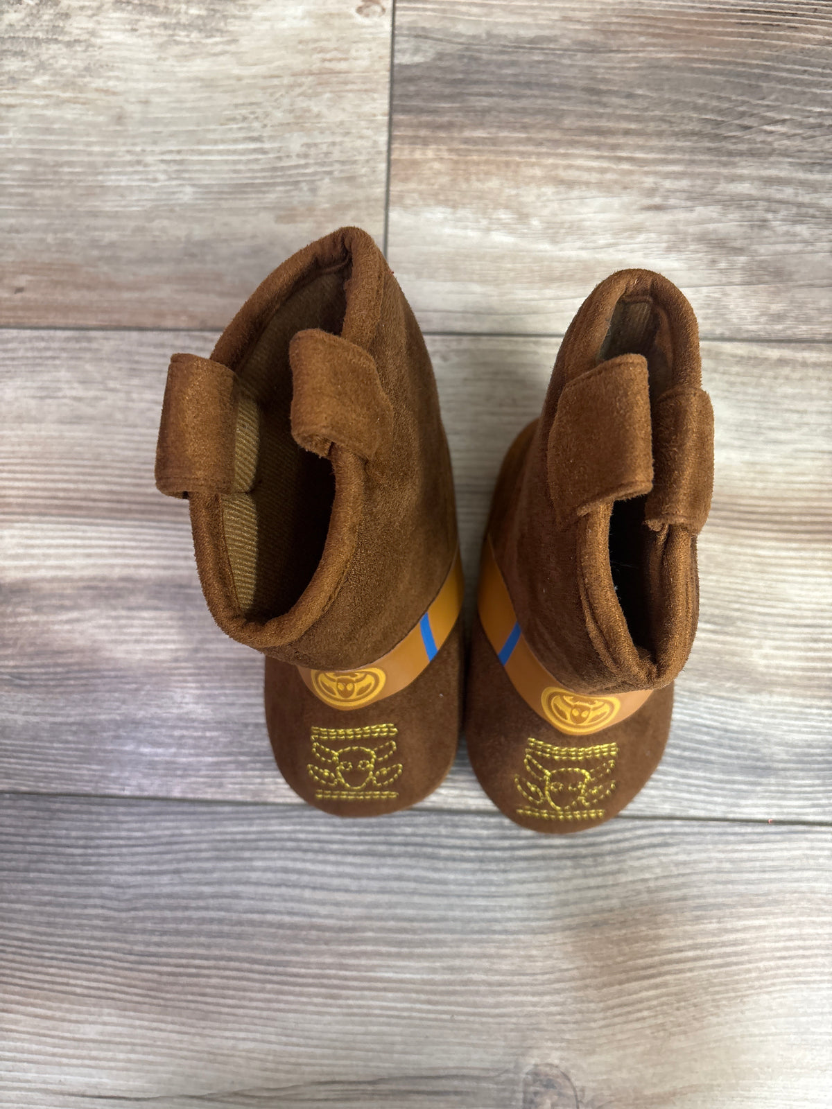 Toy Story Woody Slippers Brown sz 5-6c