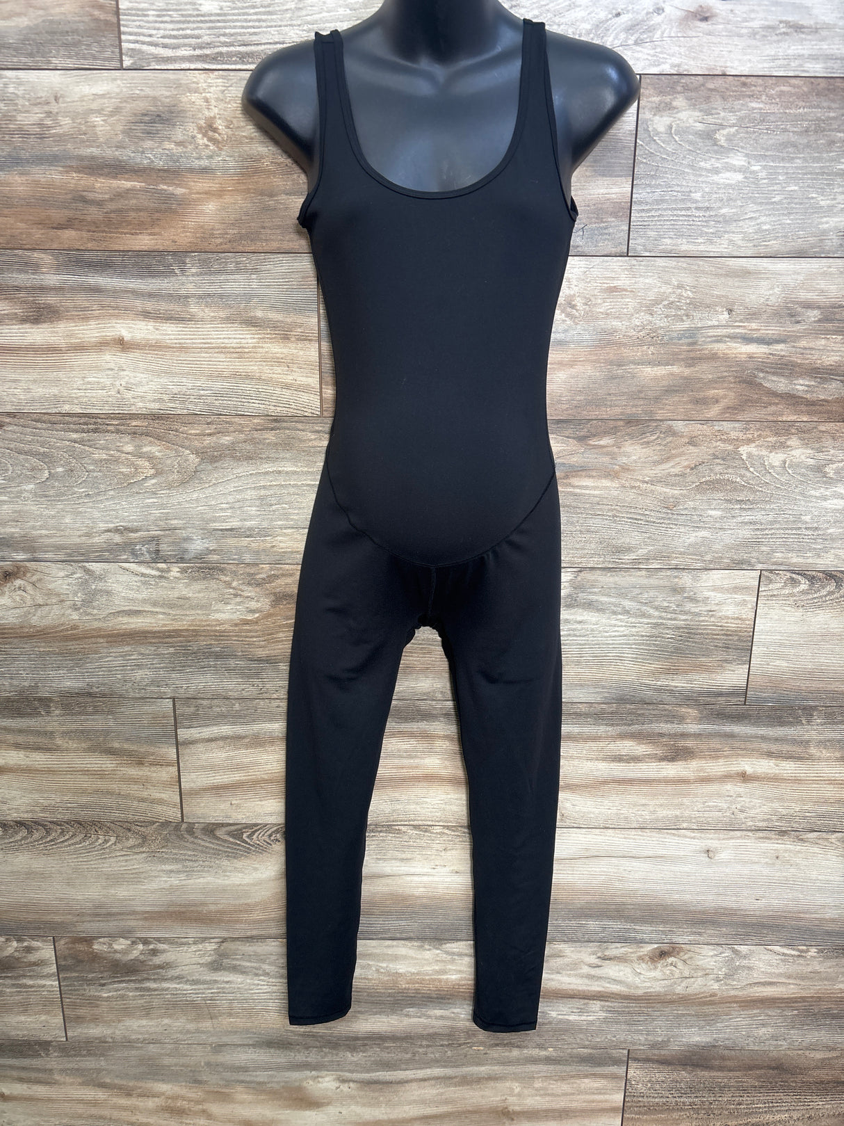 NEW Isabel Maternity Sleeveless Unitard Jumpsuit Black sz XS
