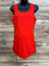 NWOT Gap Maternity Modern Tank Top Red sz Large