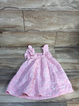 Cat & Jack Smocked Gauze Dress Pink sz 3T