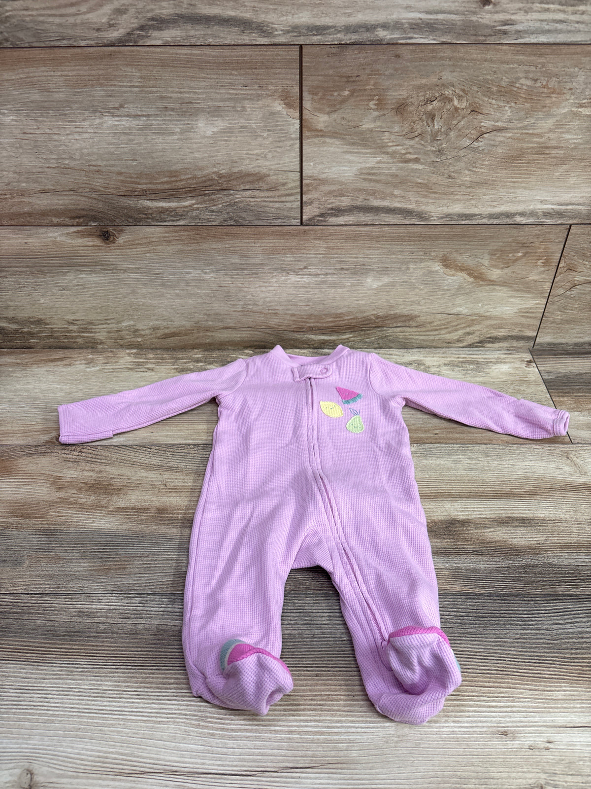 Just One You Waffle Knit Sleeper Pink sz 3m