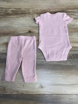 Just One You 2pc Bodysuit & Pants Pink sz 3m - Me n Mommy To Be
