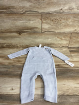 NEW Just One You Chunky Knit Sweater Coverall Light Blue sz 12m