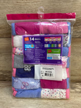 NEW Hanes Girls' Tagless Bikinis 14pk sz 8