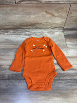 Just One You My Frist Halloween Bodysuit Orange sz Newborn