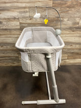 KidsClub Baby Bedside Bassinet Grey