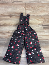 Disney Junior Minnie Mouse Puffer Snowsuit Red sz 3T