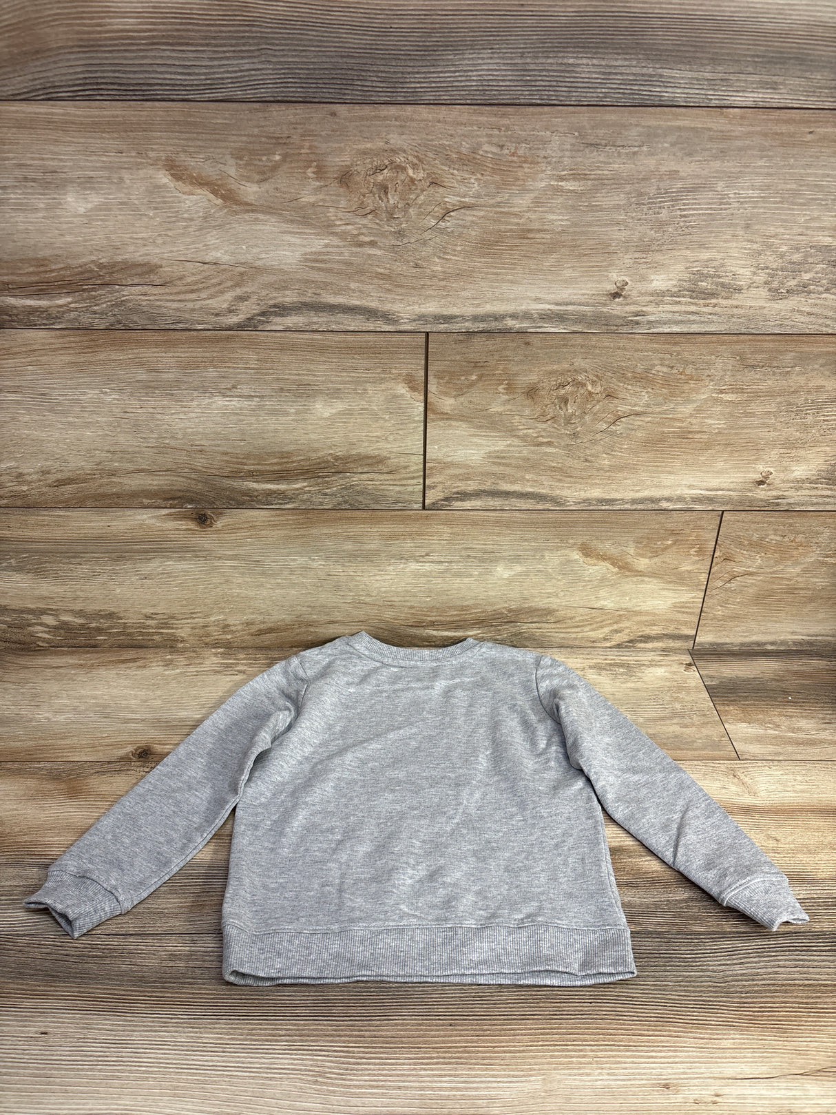 NEW Cat & Jack Floral Heart Sweatshirt Grey sz 4T