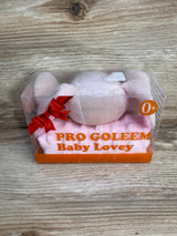 NEW Pro Goleem Lovey Pink Bunny Security Blanket