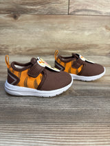 Disney Winnie the Pooh Tigger Sneakers Brown sz 4c
