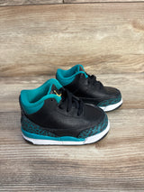 Air Jordan 3 Retro GT 'Black Metallic Gold' Sneakers sz 4c