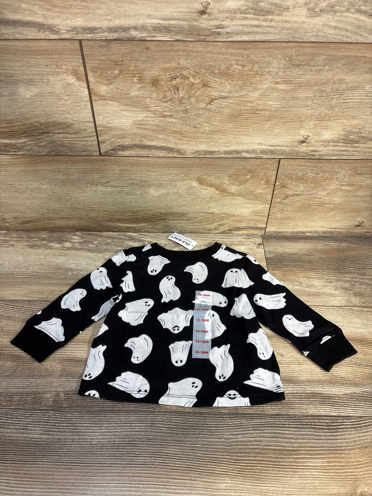 NEW Old Navy Ghost Shirt Black sz 12-18m