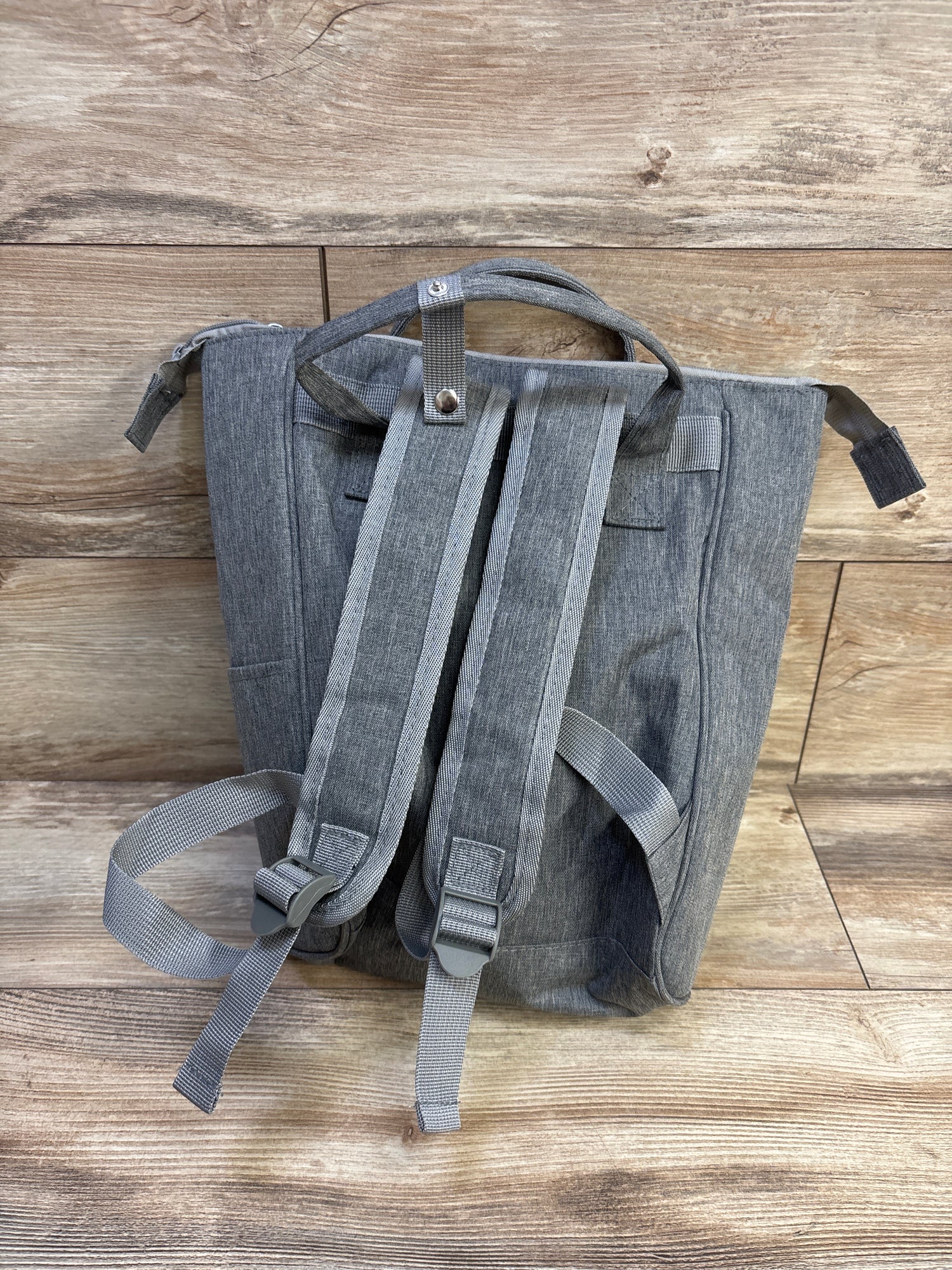 Enfamil Wonderbag Insulated Diaper Bag Backpack Grey
