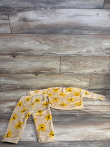 Disney Baby 2pc Plush Winnie The Pooh Pull Over Sweater Set Cream sz 18m