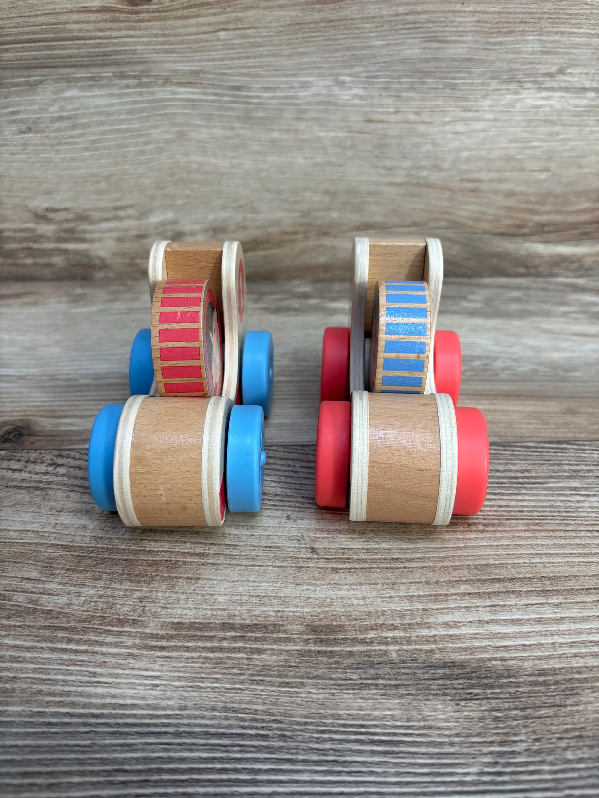 Melissa & Doug GO Tots Wooden Race Cars