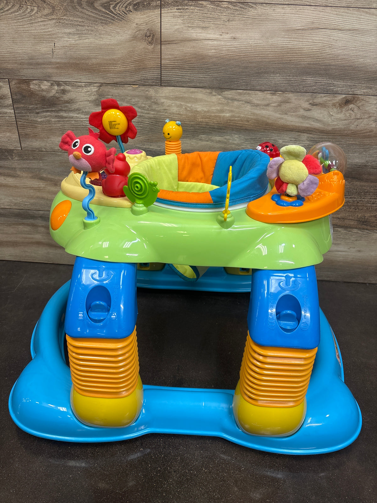 Delta Children Lil Play Station 4-in-1 Activity Walker Blue
