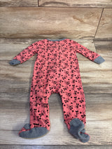 Disney Baby Mickey Mouse Sleeper Red sz 3-6m