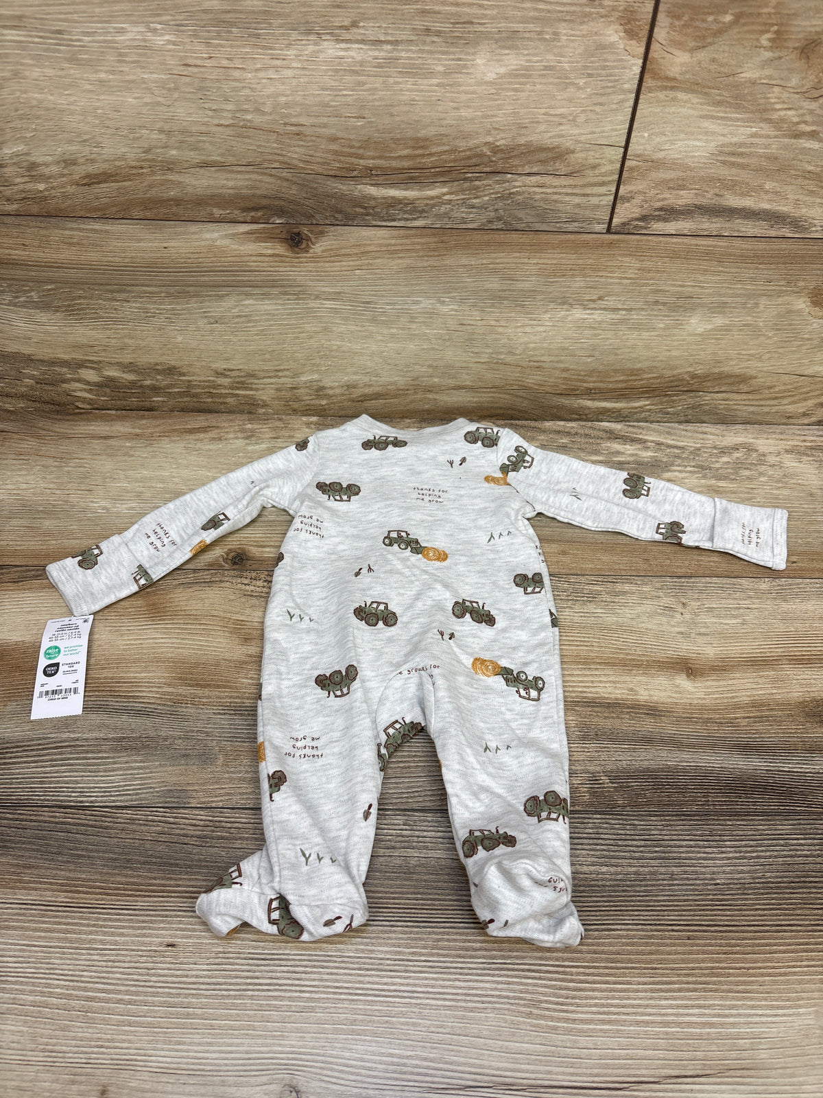 NEW Child Of Mine Sleeper Grey sz Newborn