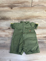 Mario Lopez Polo Romper Green sz 6m