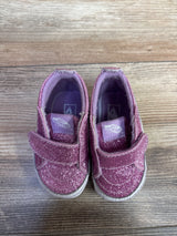 Vans Sk8-Hi Crib Shoes, Pink Glitter sz 3c