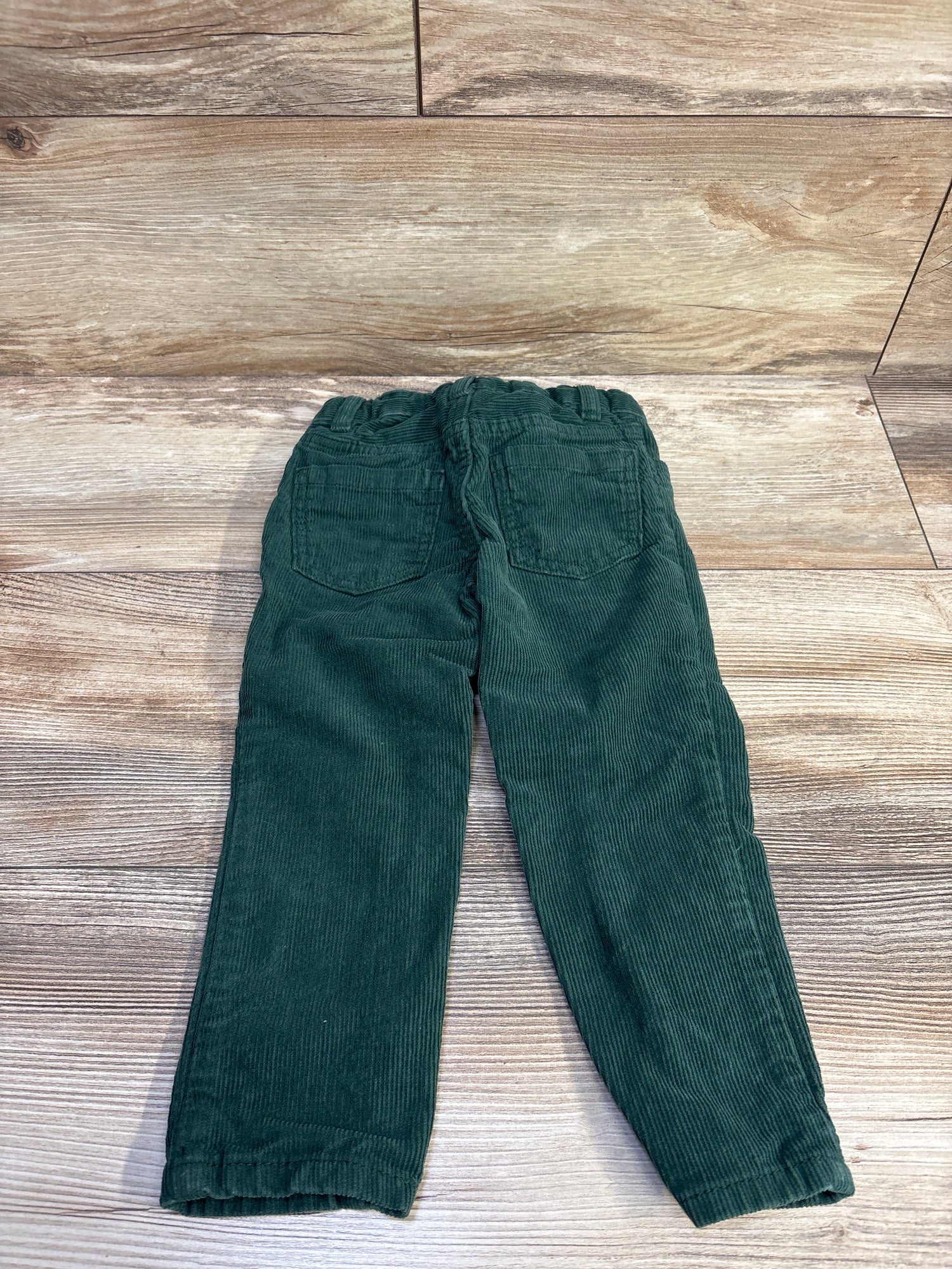 H&M Slim Fit Corduroy Pants Green sz 2T