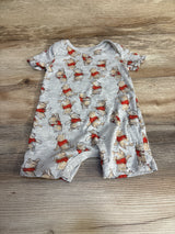 Disney Baby Winnie The Pooh Shortie Romper Grey sz 3-6m
