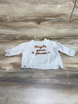 Zara Recycle Your Power Sweatshirt Grey sz 3-6m