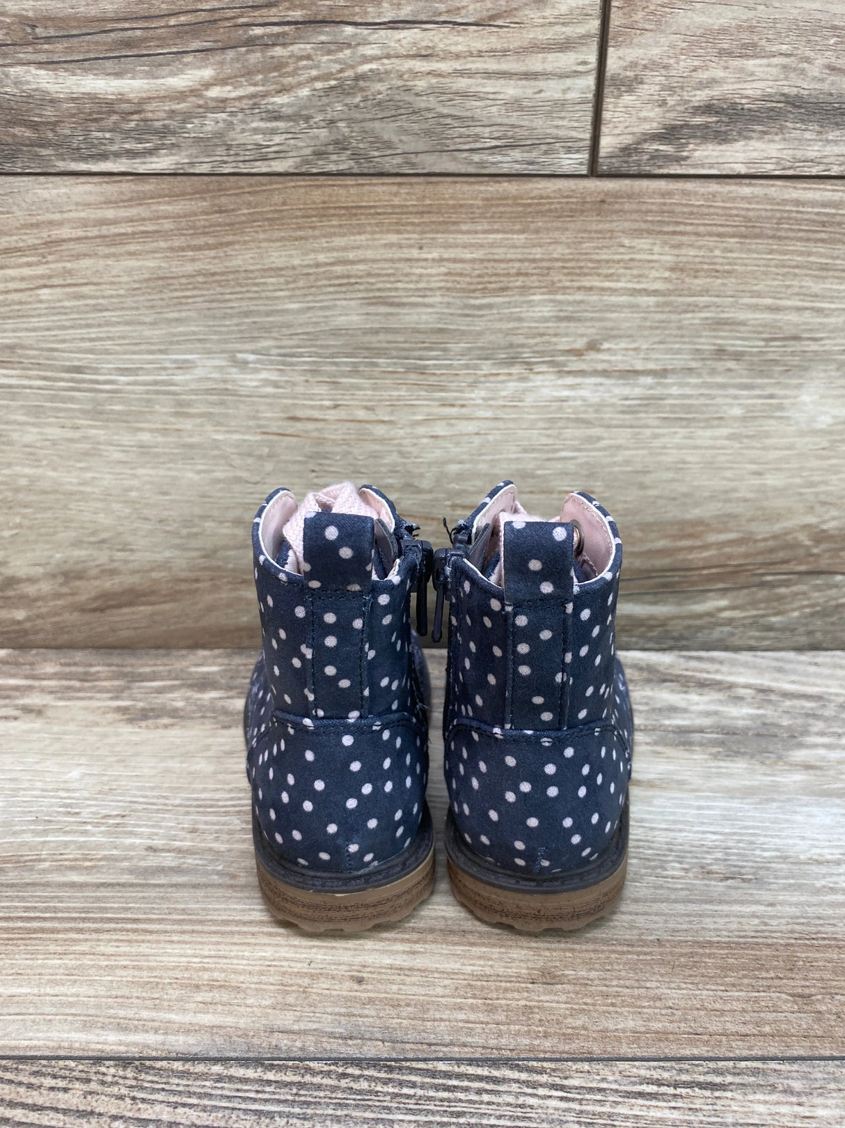 Cat & Jack Giovanna Polka Dots Boots sz 5c