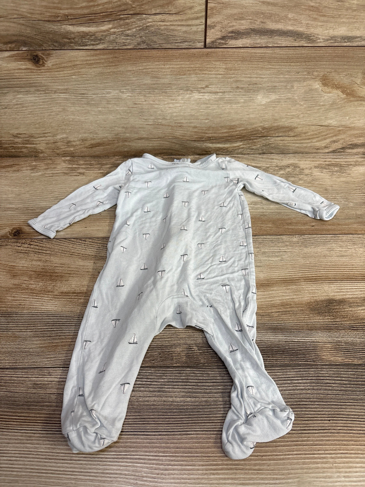 Carter's Sailboat Sleeper Light Blue sz 3m