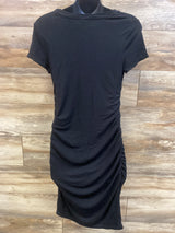Time & Tru Maternity Ruched Dress Black sz Small (4-6)