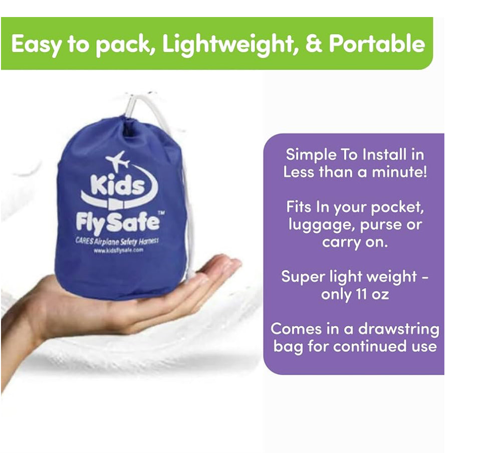 Cares Kids Fly Safe Airplane Safety Harness