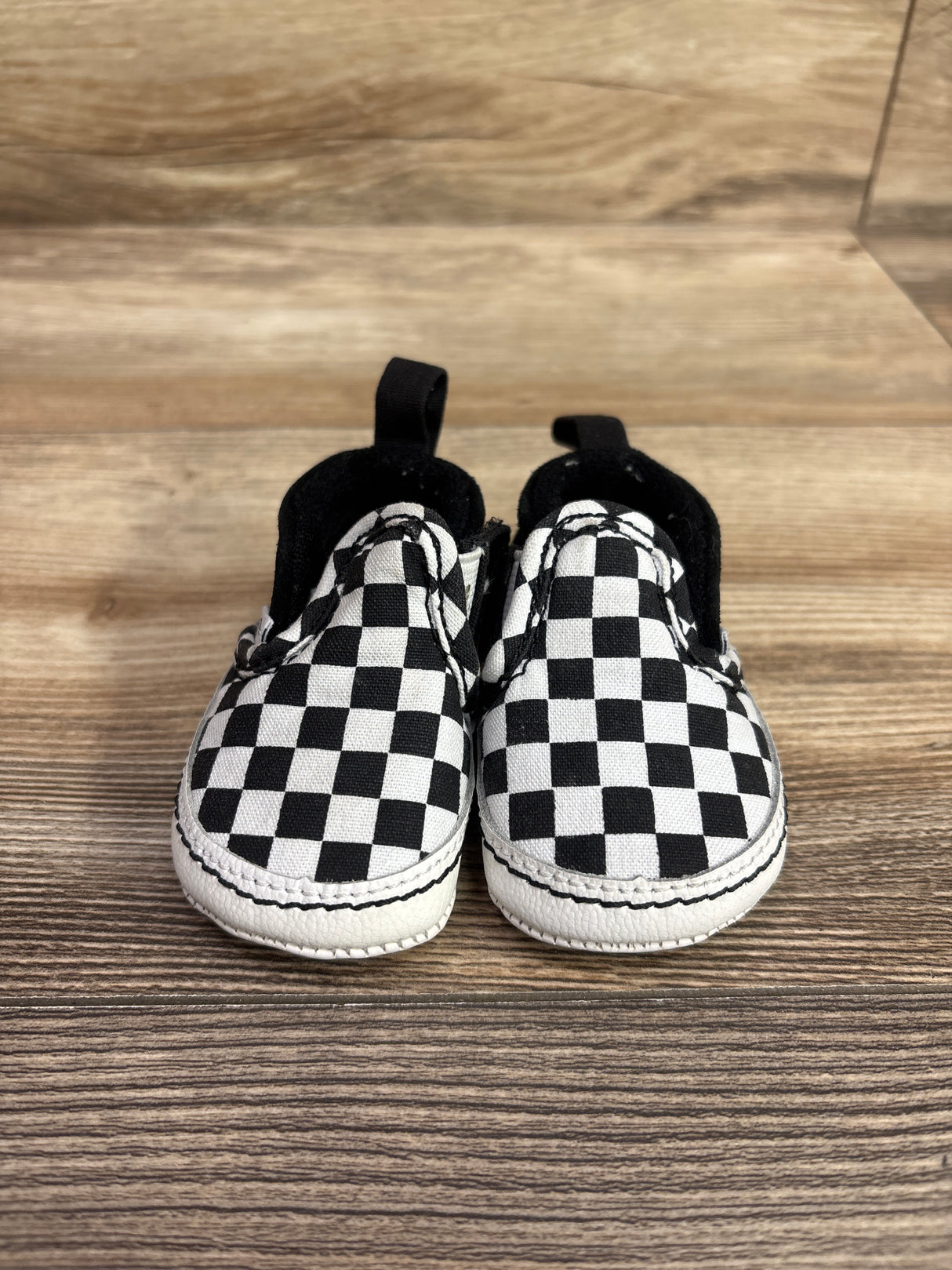Vans Slip On V Crib Shoes Checkerboard sz 1c