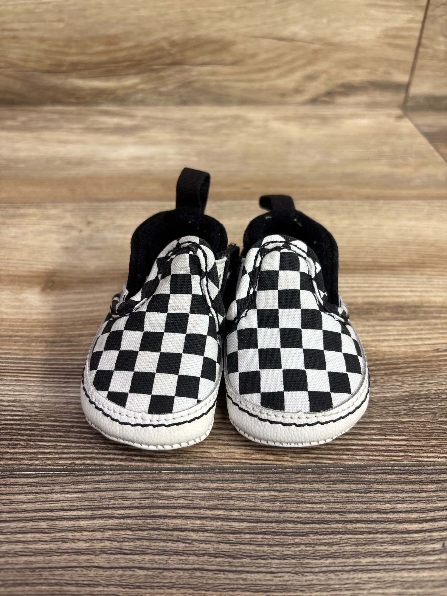Vans Slip On V Crib Shoes Checkerboard sz 1c