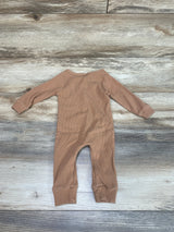 Ribbed Coverall Brown sz 0-3m