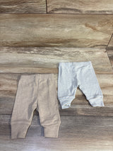Just One You 2pk Pants Beige sz Newborn
