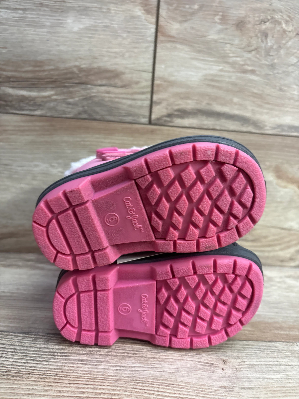 NEW Cat & Jack Denver Winter Boots Pink sz 6c