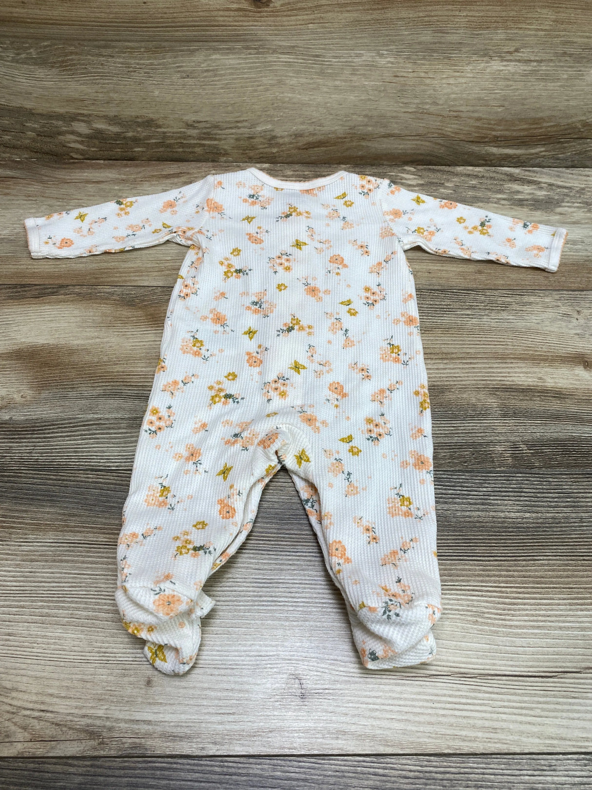 Carter's Floral Thermal Sleeper White sz 3m