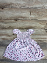 NEW Heart and Arrow Smocked Floral Dress Pink sz 2T - Me n Mommy To Be