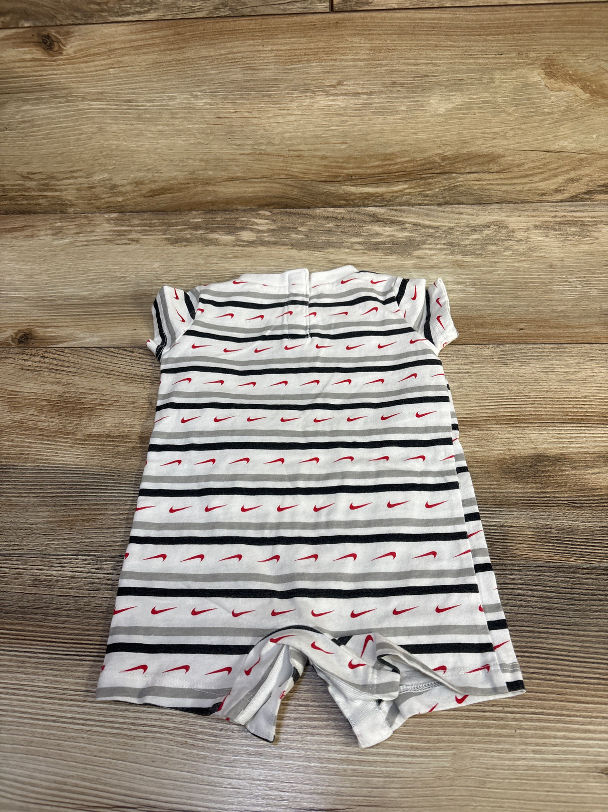 Nike Striped Shortie Romper White sz 3m